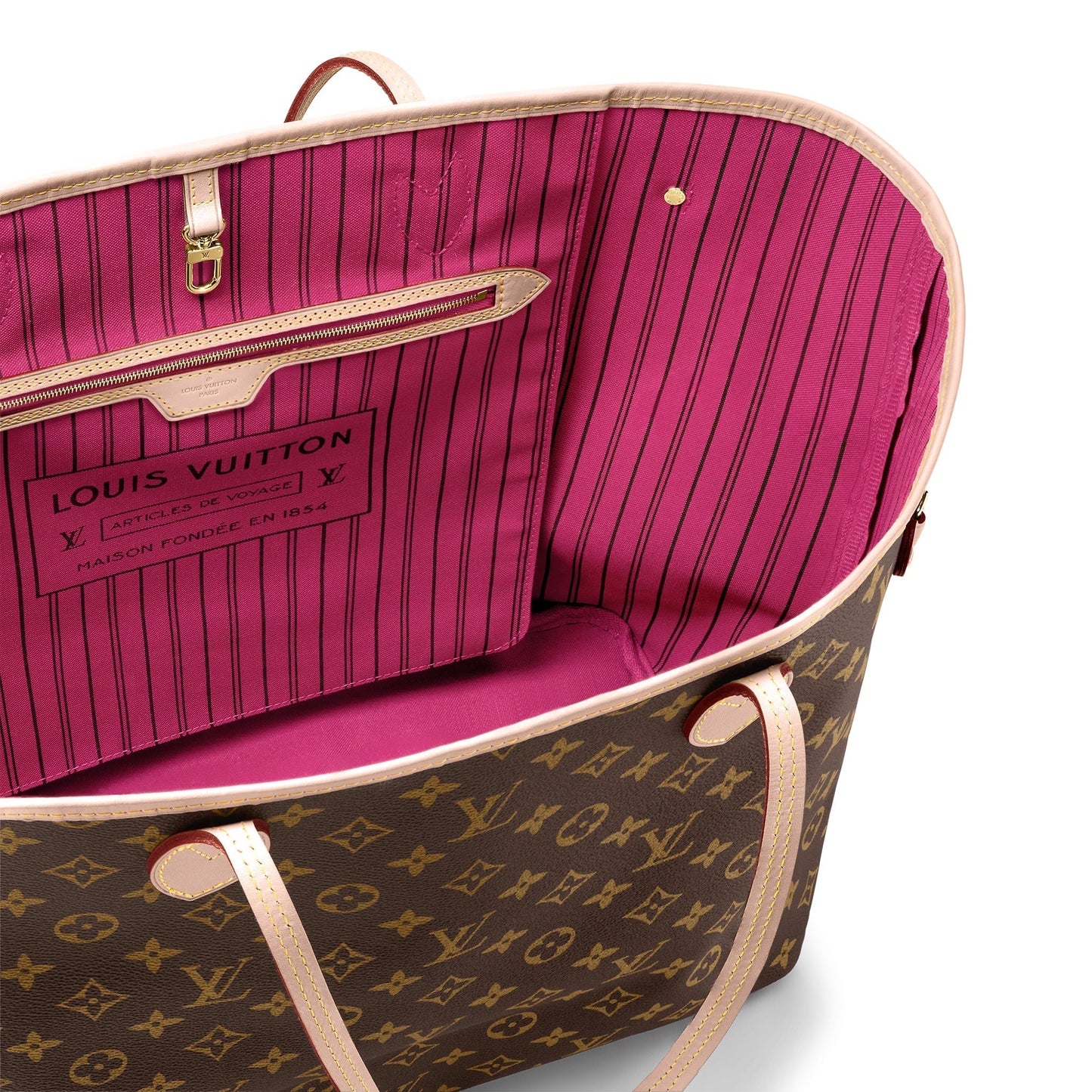 LU VI -  MONOGRAM NEVERFULL GM TOTE BAG