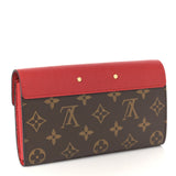 LU VI -  MONOGRAM PALLAS WALLET CHERRY