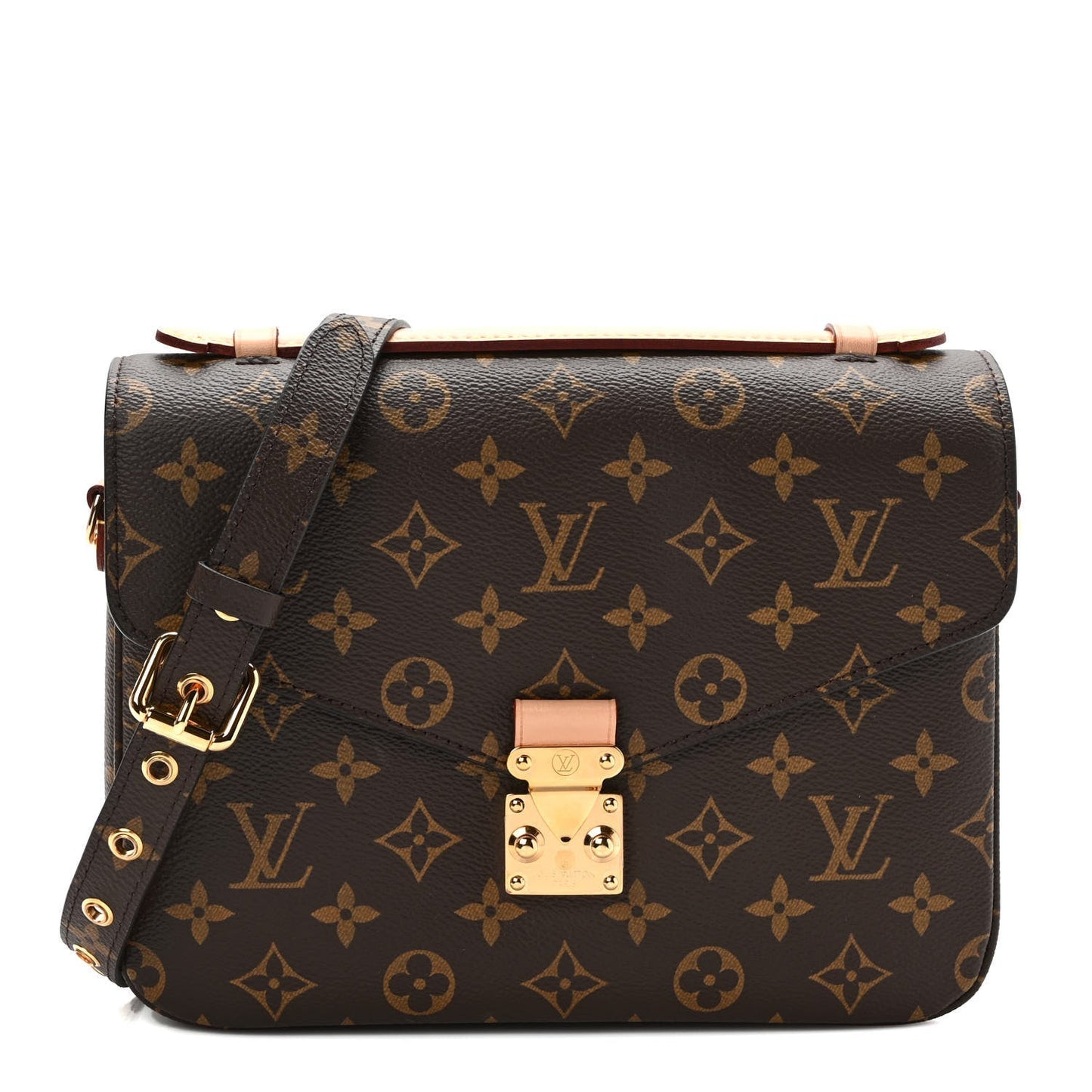 LU VI -  MONOGRAM POCHETTE M?TIS SHOULDER BAG