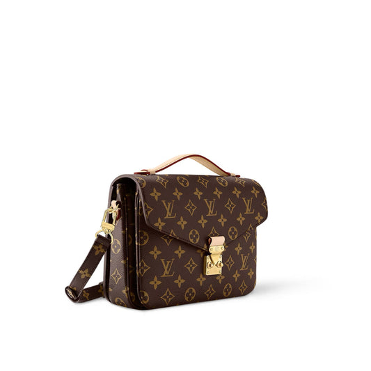 LU VI -  MONOGRAM POCHETTE M?TIS SHOULDER BAG