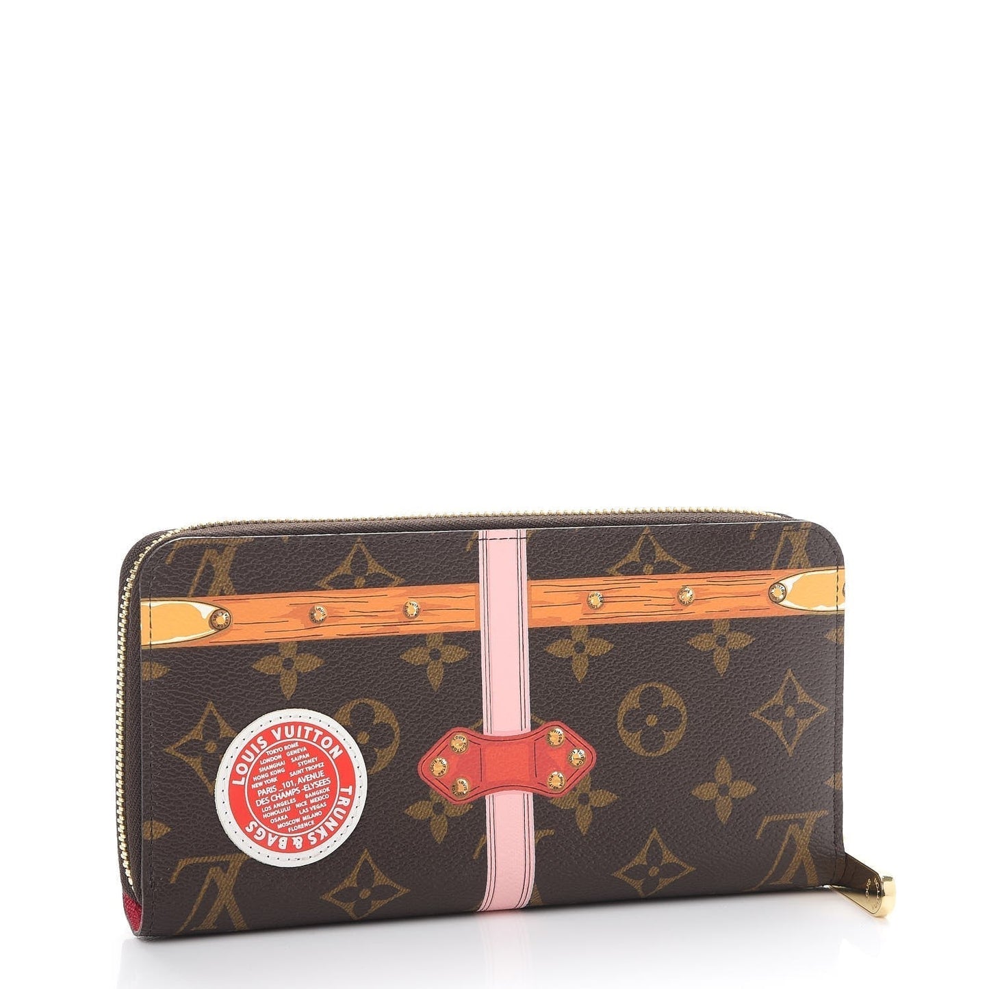 LU VI -  MONOGRAM SUMMER TRUNKS ZIPPY WALLET