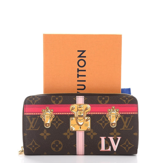 LU VI -  MONOGRAM SUMMER TRUNKS ZIPPY WALLET