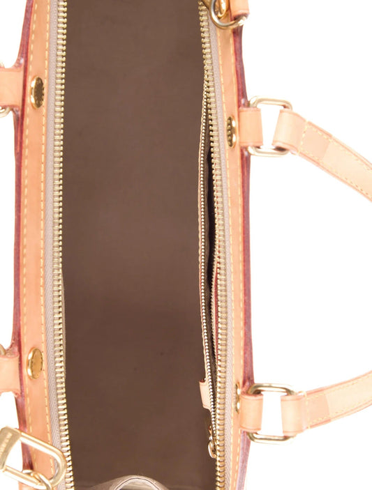 LU VI -  VERNIS BREA MM HANDBAG