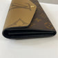 LU VI -  GIANT MONOGRAM SARAH WALLET