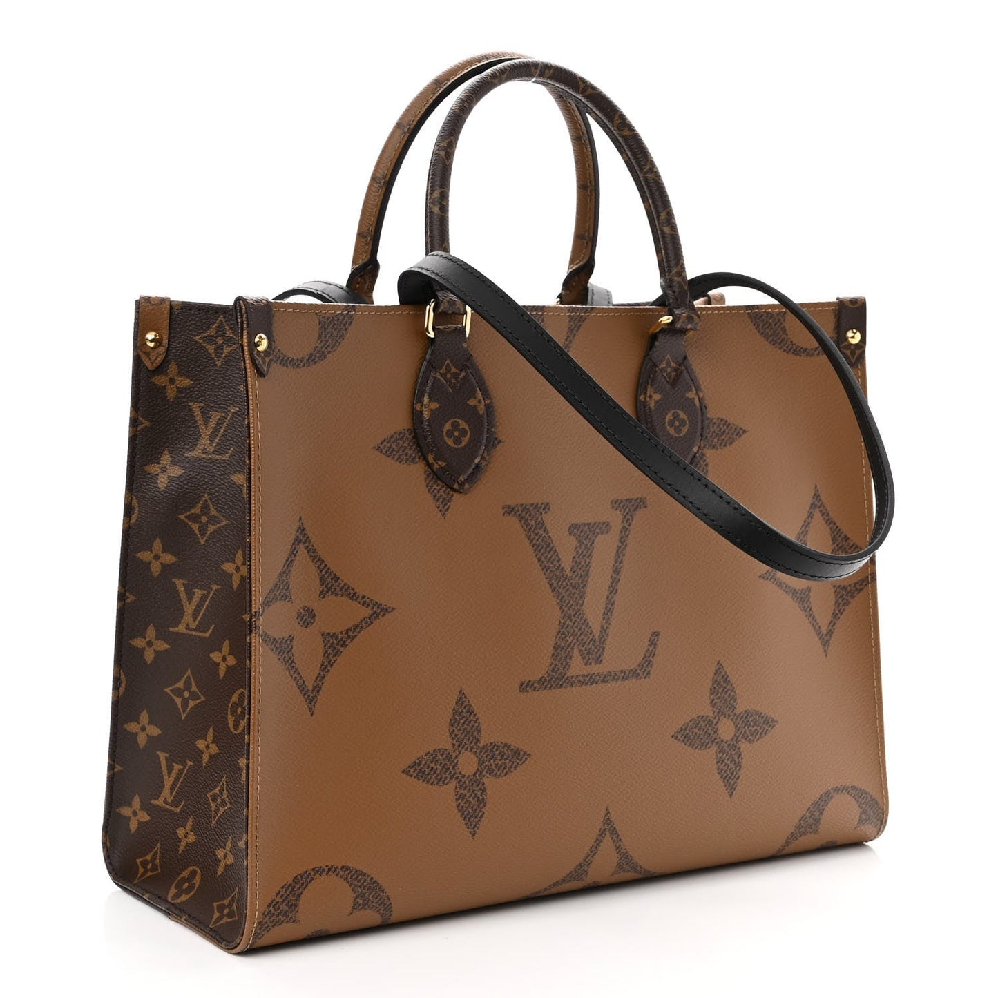 LU VI -  REVERSE MONOGRAM GIANT ON THE GO TOTE