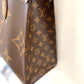 LU VI -  REVERSE MONOGRAM GIANT ON THE GO TOTE