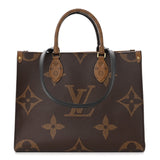 LU VI -  REVERSE MONOGRAM GIANT ON THE GO TOTE