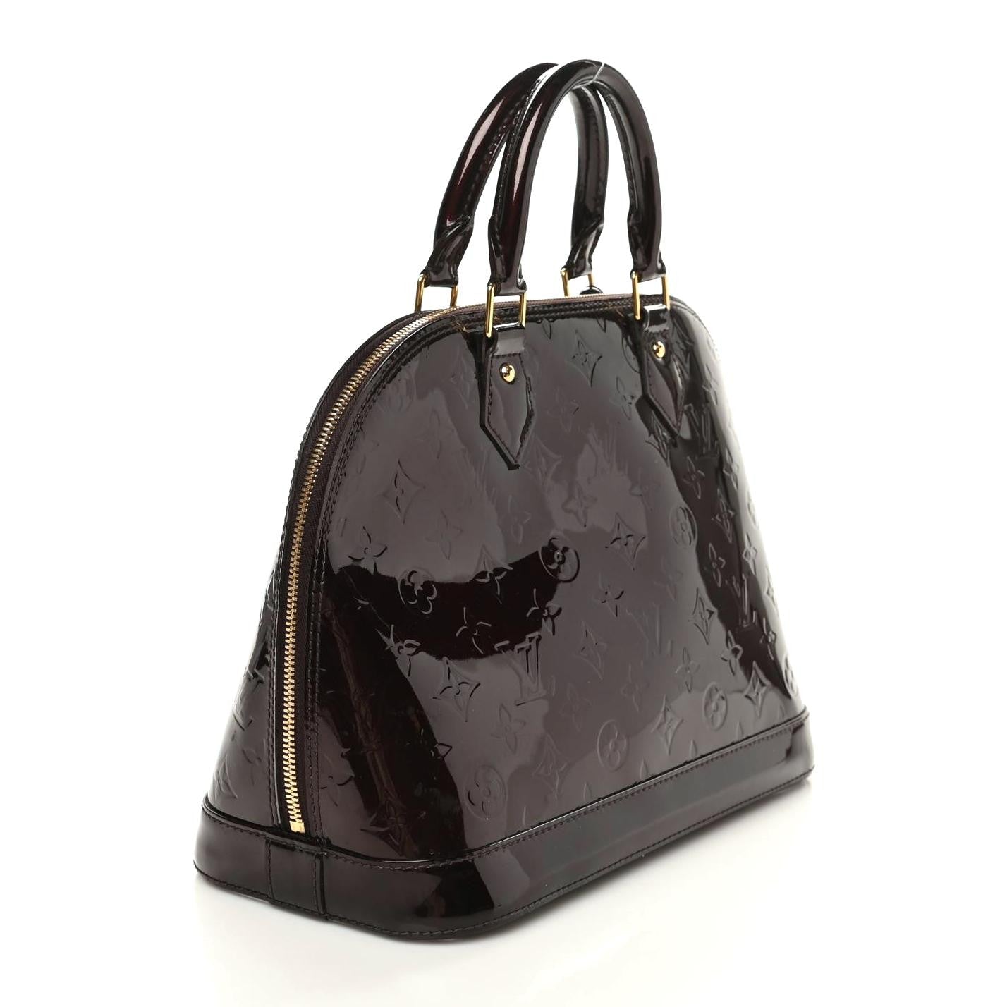 LU VI -  VERNIS ALMA PM BAG AMARANTE