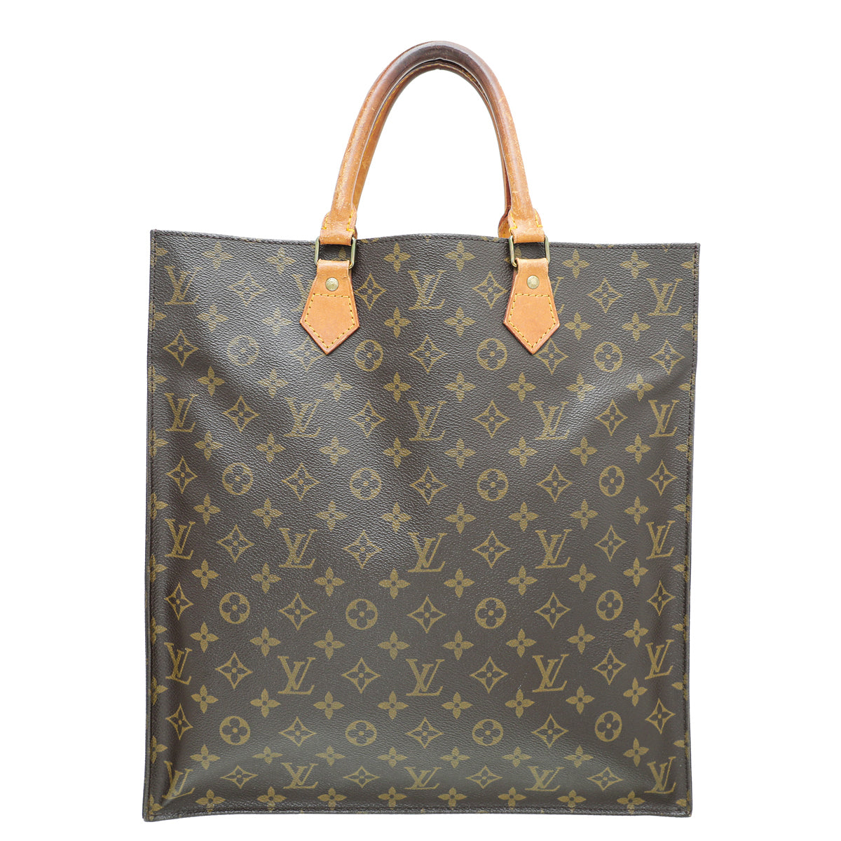 Louis Vuitton   Monogram Sac Plat Tote MM Bag