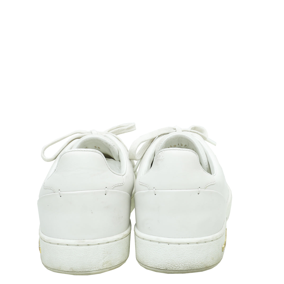 Louis Vuitton White Frontrow V Sneakers 38