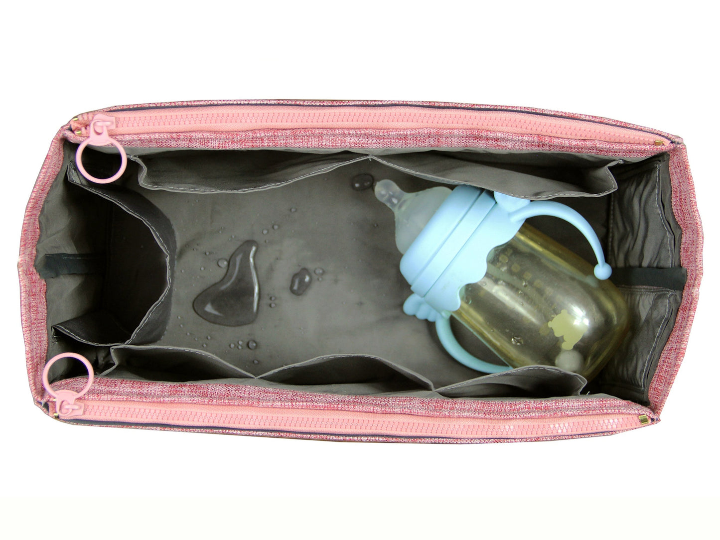 [LV OTG East West] Waterproof Linen Bag Organizer - Customized Purse Insert, Tote Liner Protector, Handbag Organiser (Type D)