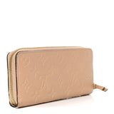 LU VI -  CLEMENCE MONOGRAM EMPREINTE LEATHER WALLET