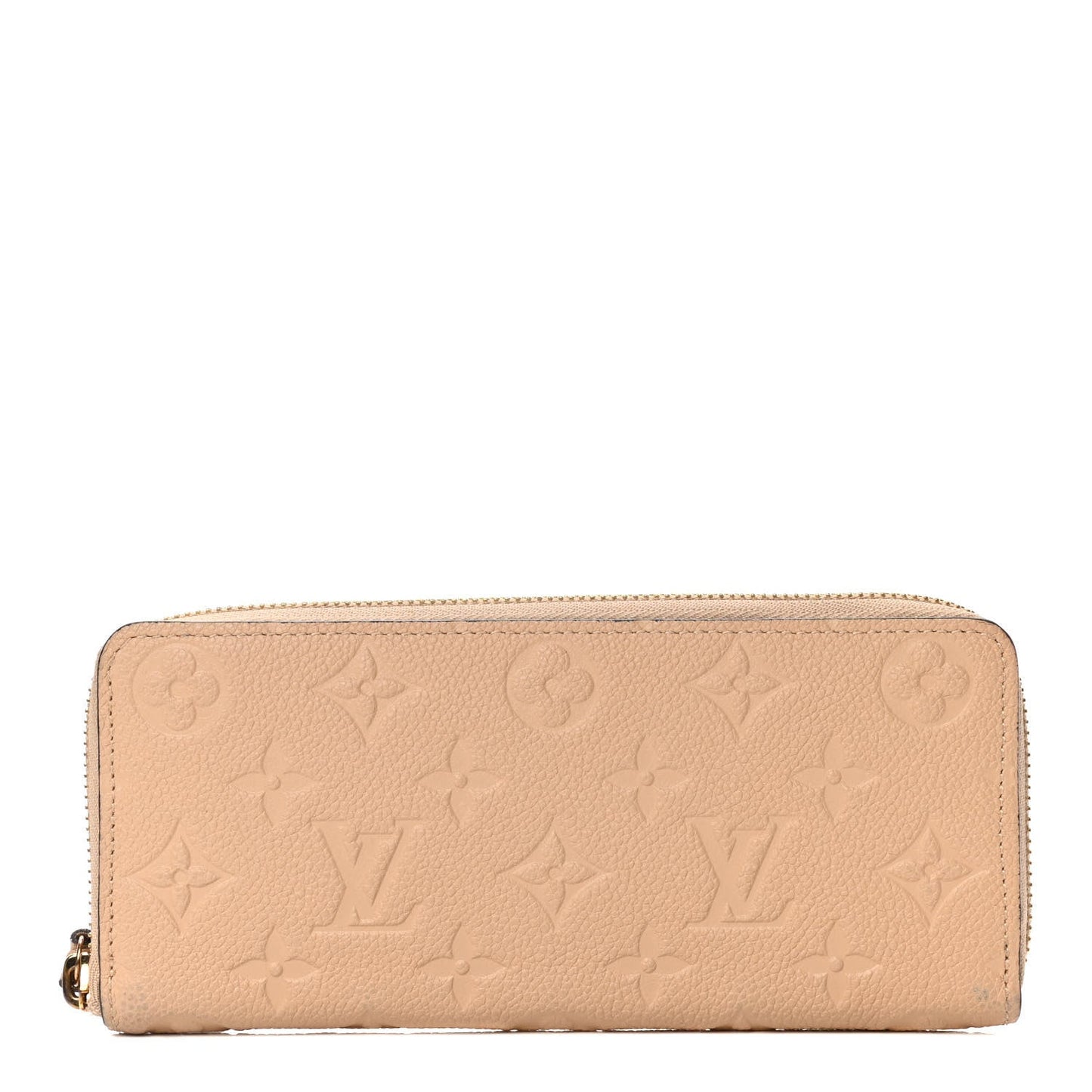 LU VI -  CLEMENCE MONOGRAM EMPREINTE LEATHER WALLET