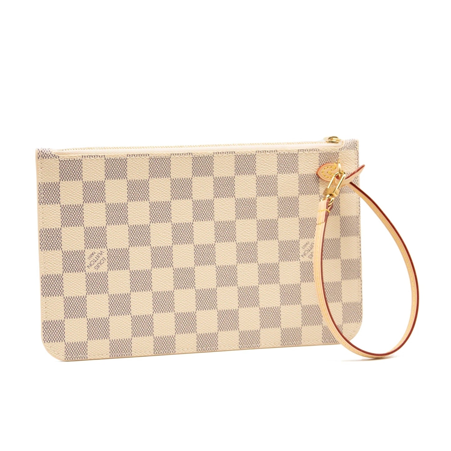 LU VI -  DAMIER AZUR NEVERFULL MM GM POCHETTE