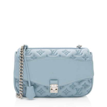 Louis Vuitton Embroidered Monogram Lambskin Mama Broderie Shoulder Bag - FINAL SALE