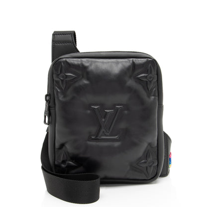 Louis Vuitton Giant Monogram Puffer Lambskin A4 Sling Bag (SHF-ARCDQH)