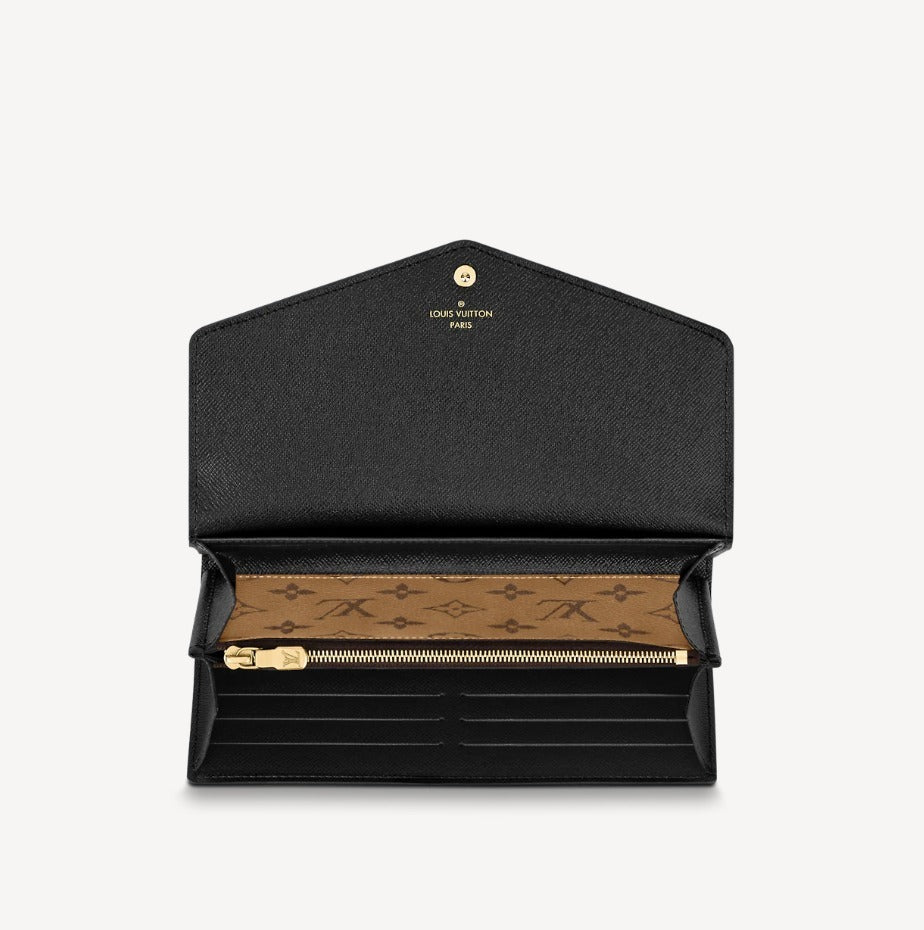 LU VI -  GIANT MONOGRAM SARAH WALLET