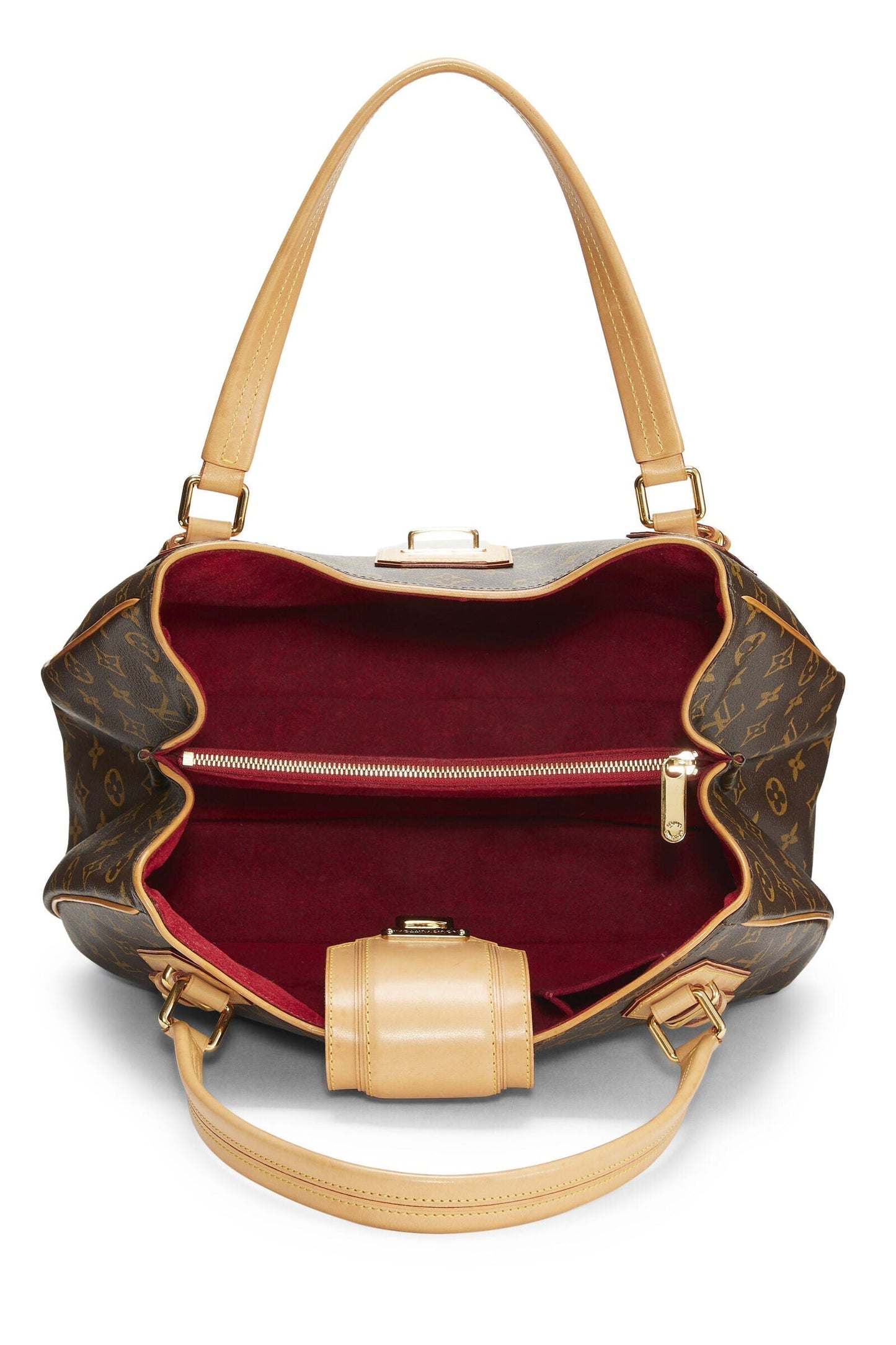 LU VI -  MONOGRAM GRIET SHOULDER BAG