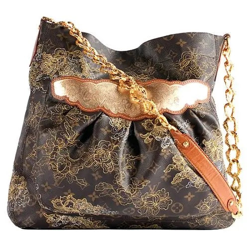 LU VI -  LIMITED EDITION DENTELLE FERSEN SHOULDER BAG-HS