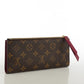 LU VI -  ADELE MONOGRAM CANVAS WALLET