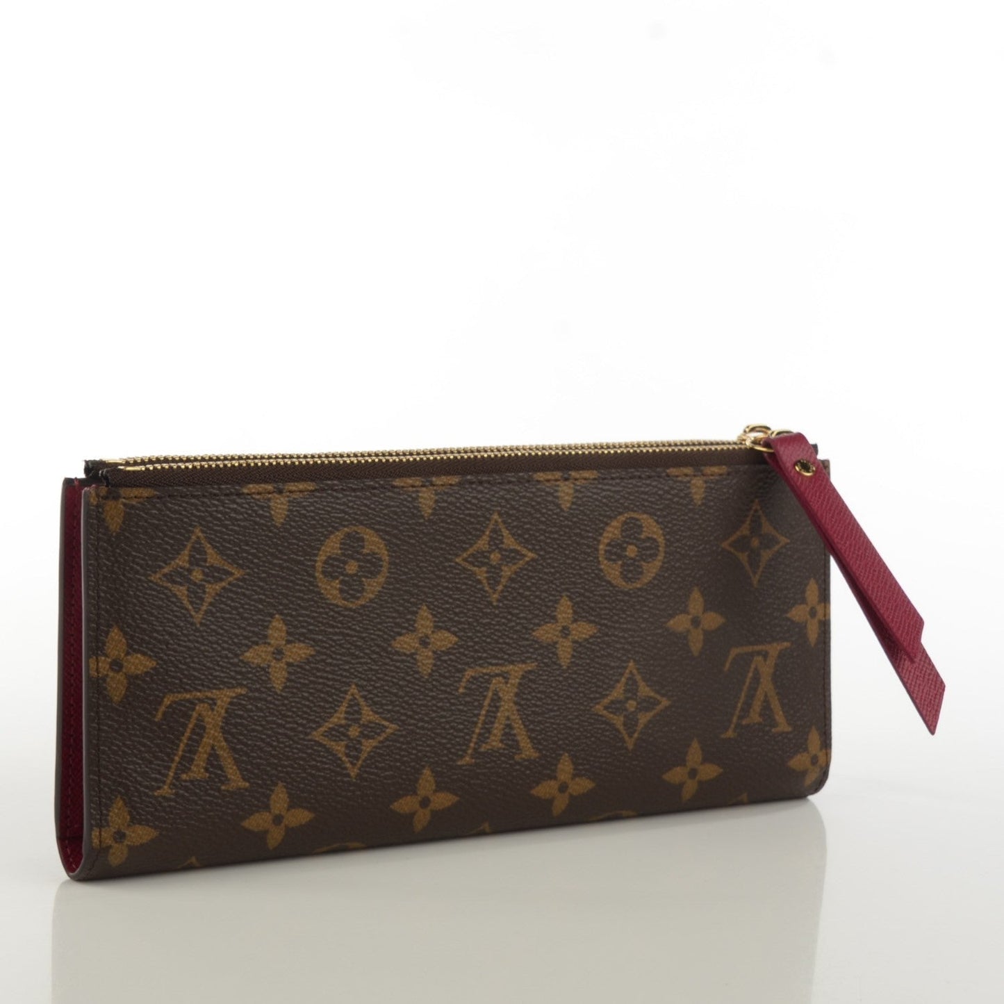 LU VI -  ADELE MONOGRAM CANVAS WALLET