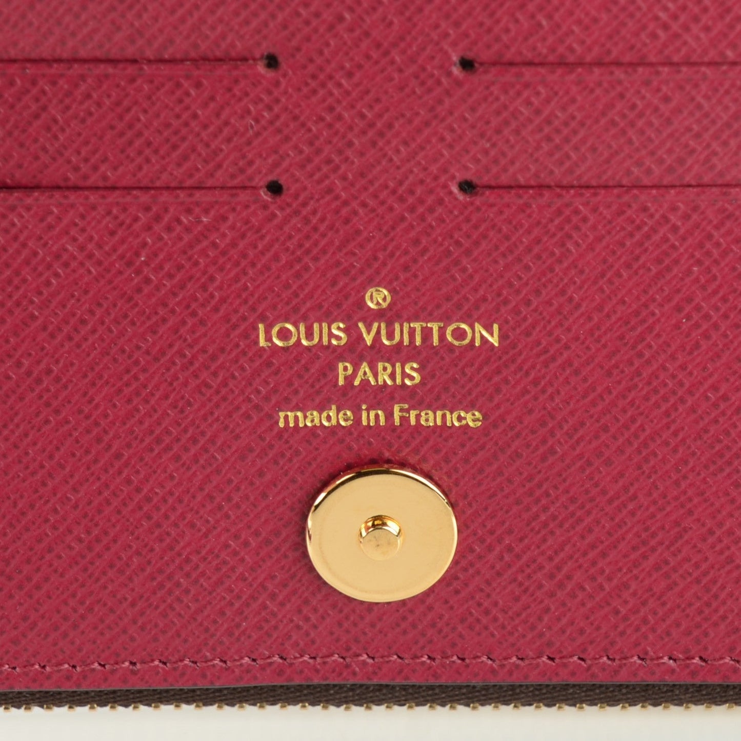 LU VI -  ADELE MONOGRAM CANVAS WALLET