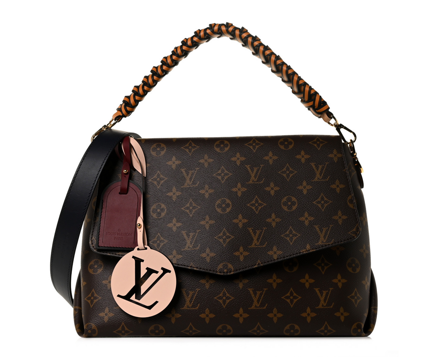 LU VI -  MONOGRAM BEAUBOURG MM BAG-SAFRAN IMPERIAL