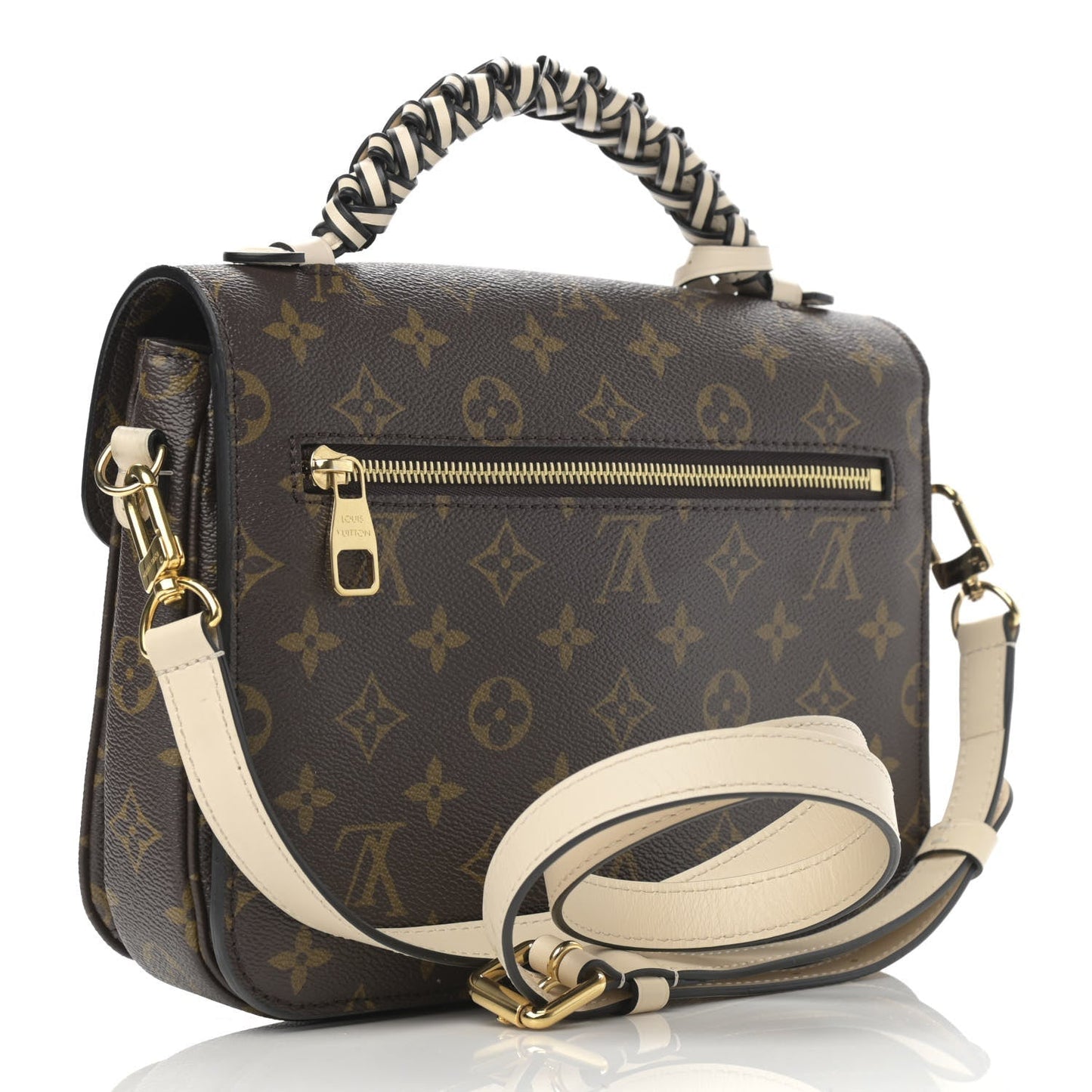 LU VI -  MONOGRAM BRAIDED POCHETTE M?TIS