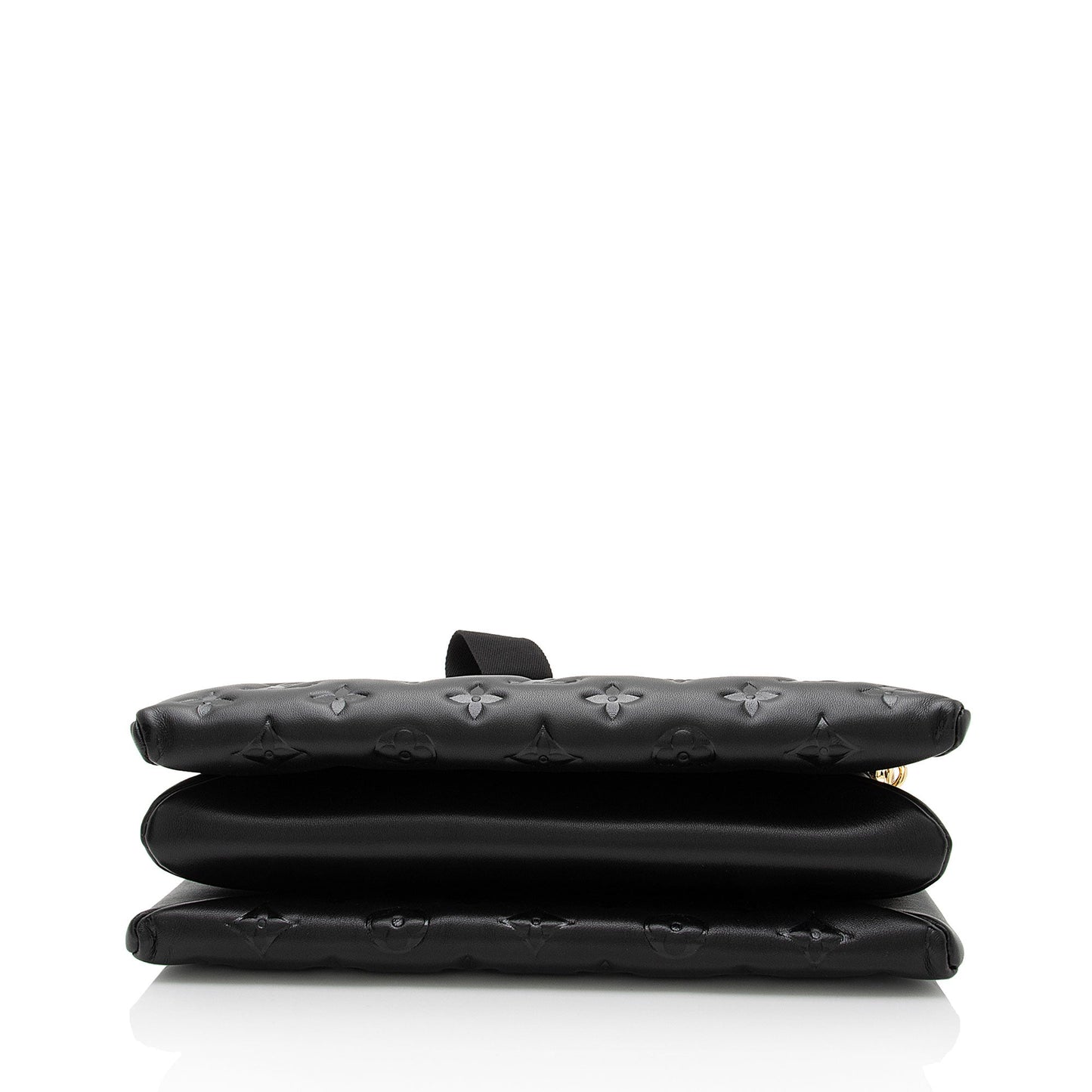 Louis Vuitton Monogram Embossed Lambskin Coussin PM Shoulder Bag (SHF-Y5gEUo)