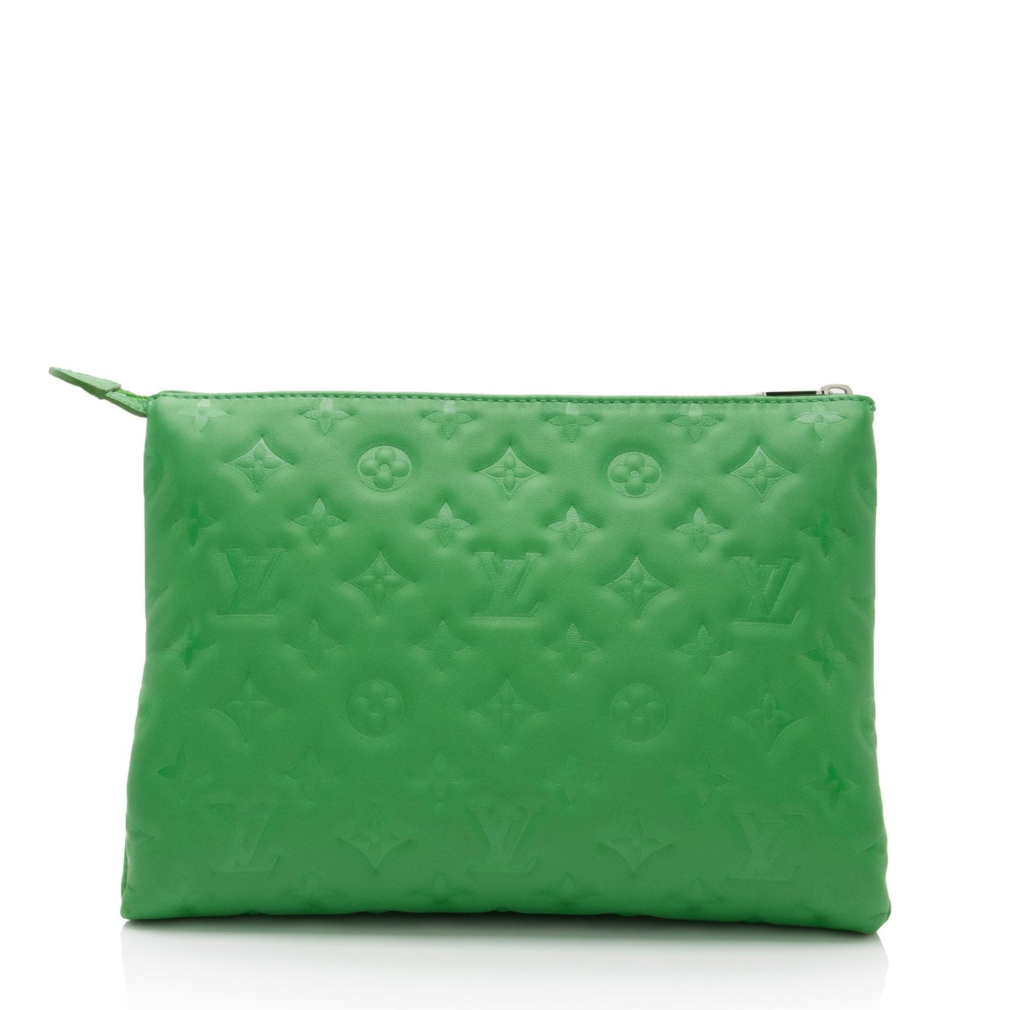 Louis Vuitton Monogram Embossed Lambskin Coussin PM Shoulder Bag (SHF-j2m8SE)