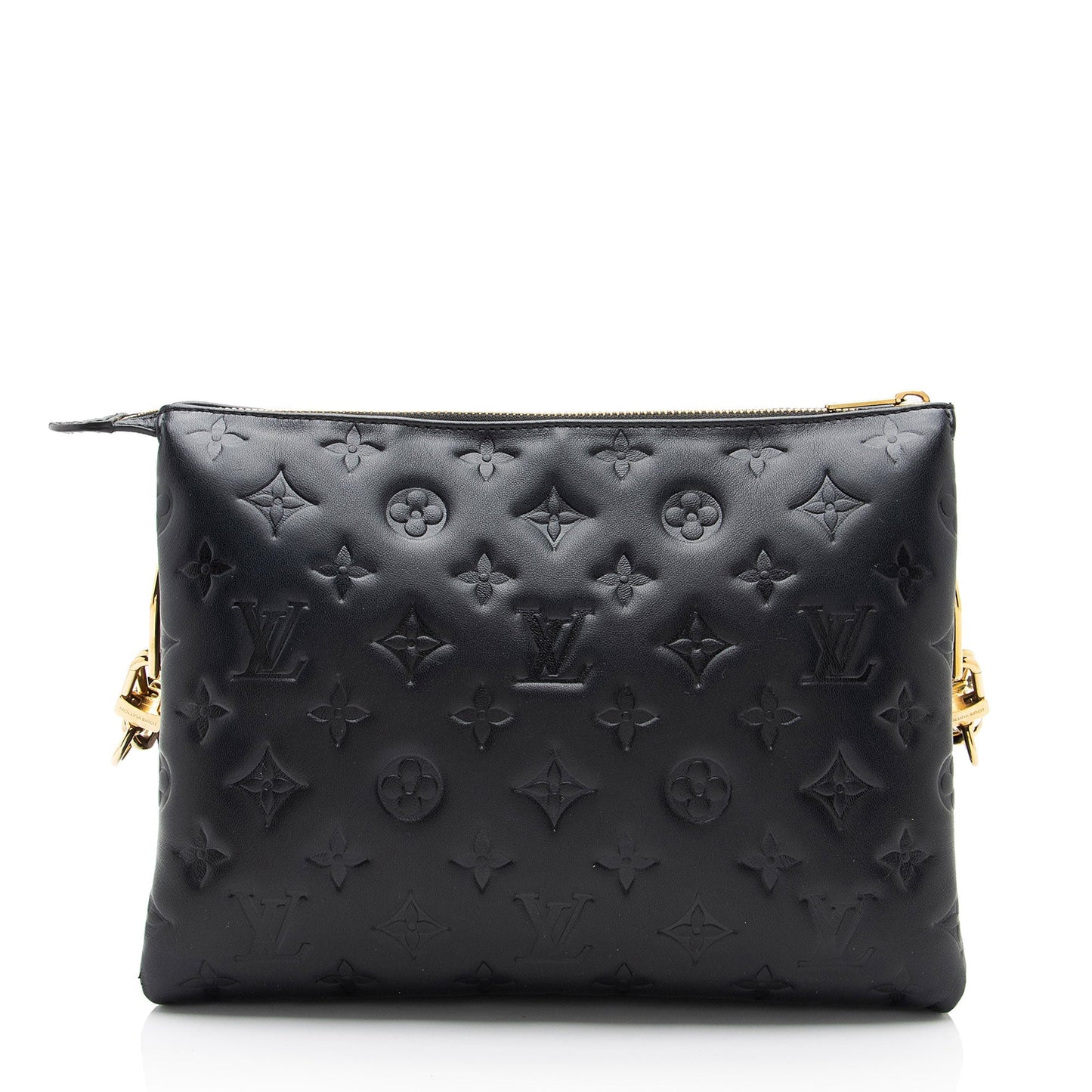 Louis Vuitton Monogram Embossed Lambskin Coussin PM Shoulder Bag (SHF-svpuoF)