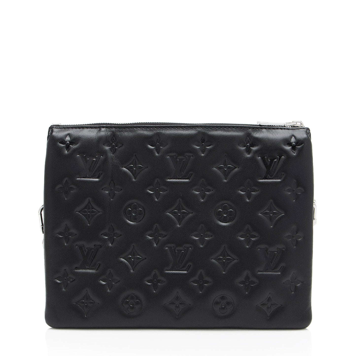 Louis Vuitton Monogram Embossed Lambskin Coussin PM Shoulder Bag (SHF-jwrSkh)