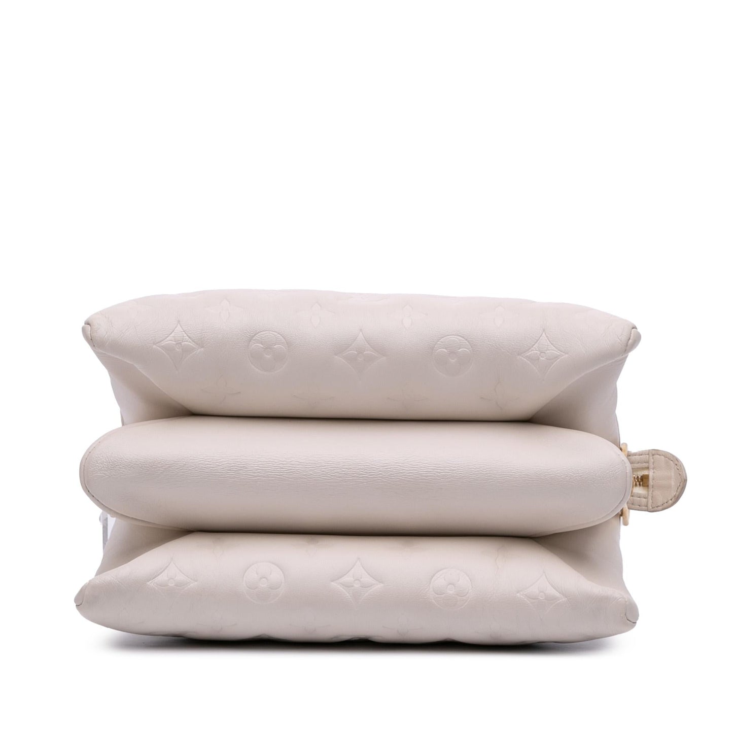 Louis Vuitton Monogram Embossed Puffy Lambskin Coussin PM