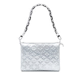 Louis Vuitton Monogram Embossed Puffy Lambskin Coussin PM