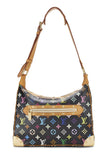 LU VI -  TAKASHI MURAKAMI BLACK MONOGRAM MULTICOLORE BOULOGNE
