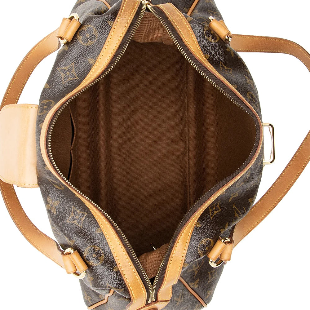LU VI -  MONOGRAM STRESA PM SHOULDER BAG