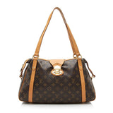 LU VI -  MONOGRAM STRESA PM SHOULDER BAG