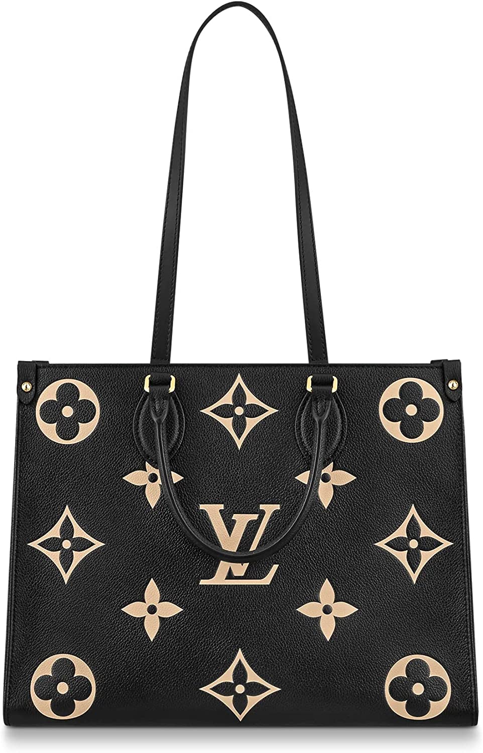 LU VI -  "ON THE GO " MONOGRAM GIANT MM TOTE