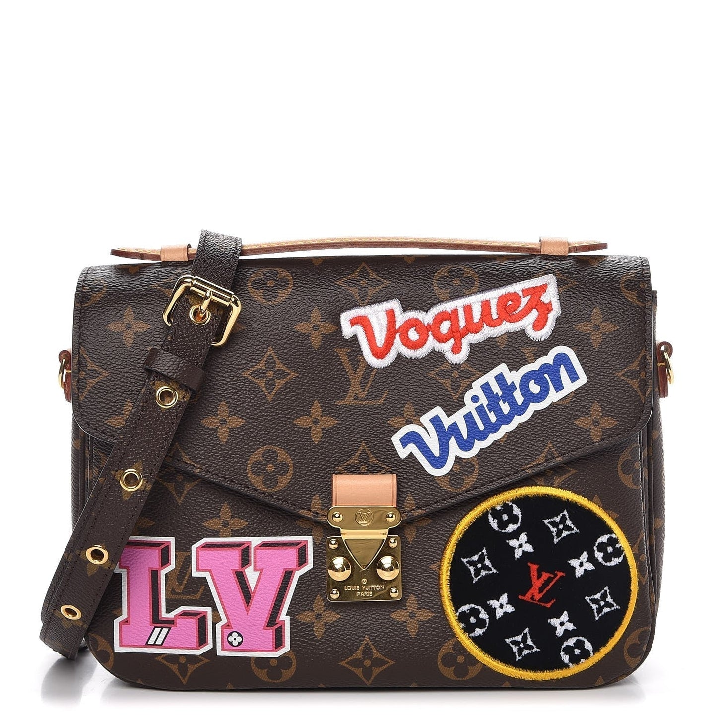 LU VI -  MONOGRAM PATCHES POCHETTE METIS LIMITED EDITION