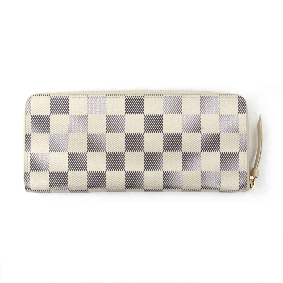 LU VI -  PORTEFEUILLE CL?MENCE WALLET WALLET DAMIER AZUR