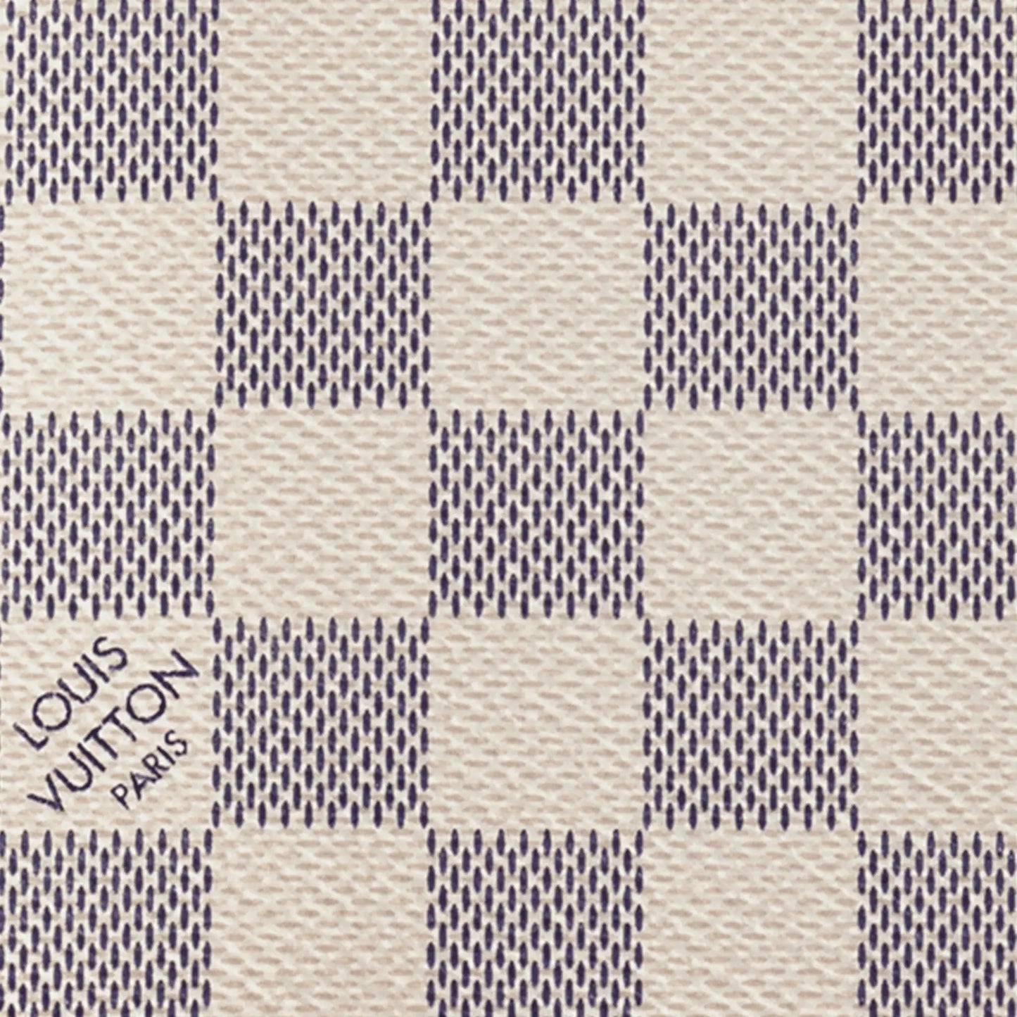 LU VI -  PORTEFEUILLE CL?MENCE WALLET WALLET DAMIER AZUR