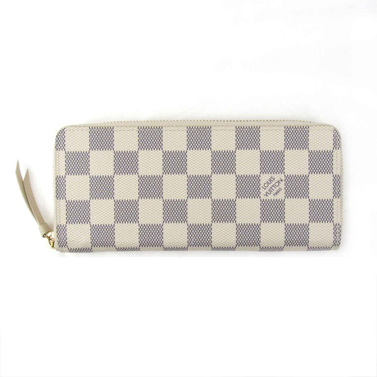 LU VI -  PORTEFEUILLE CL?MENCE WALLET WALLET DAMIER AZUR