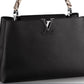 LU VI -  TAURILLON LEATHER & PYTHON SKIN CAPUCINES MM-HS