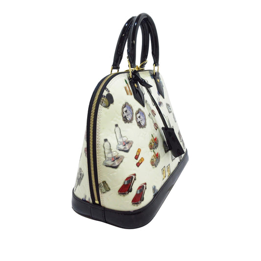 Louis Vuitton Vernis Alma Sticker PM (SHG-tPpRyW)