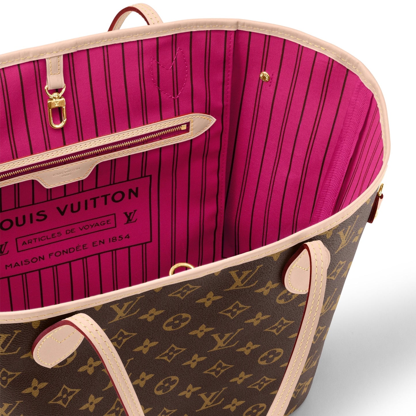 LU VI -  MONOGRAM NEVERFULL MM TOTE BAG