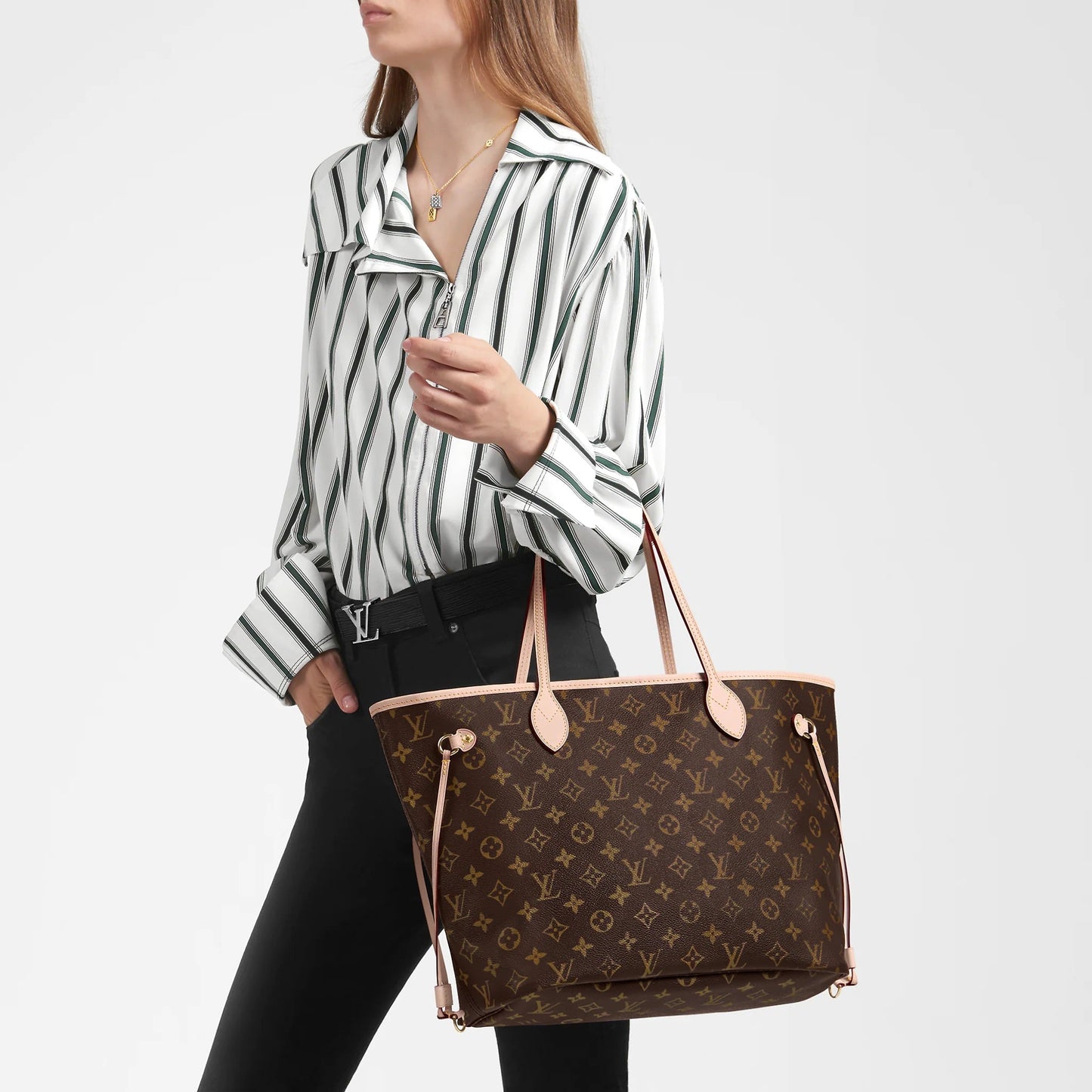 LU VI -  MONOGRAM NEVERFULL MM TOTE BAG