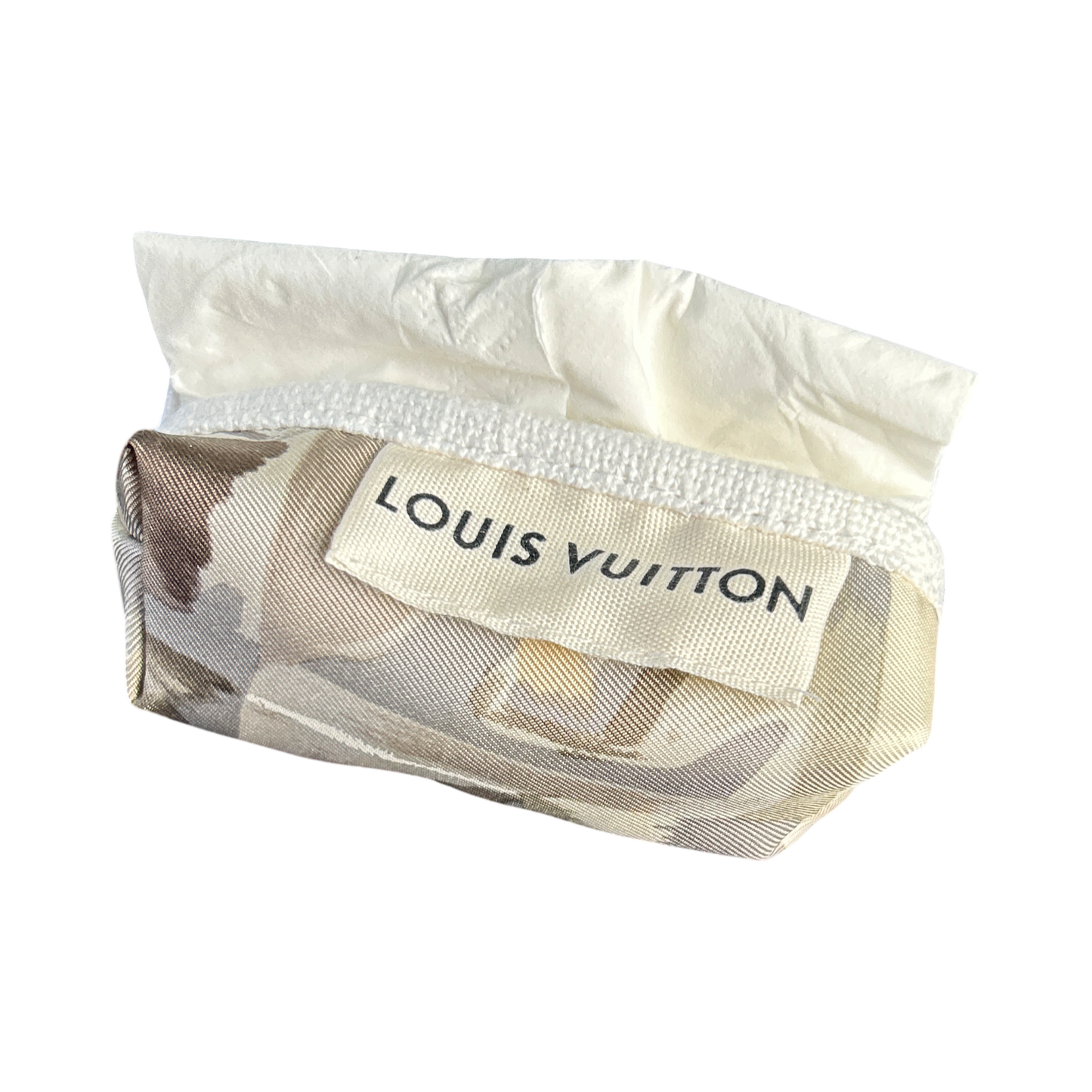 Au Fils du Temps   Scarf Travel Tissue Pouch