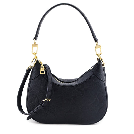 Louis Vuitton Black Empreinte Monogram Giant Bagatelle NM