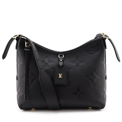 Louis Vuitton Black Monogram Empreinte CarryAll PM