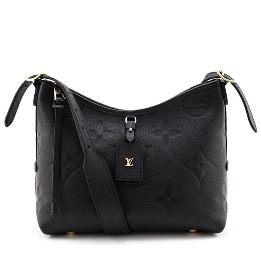 Louis Vuitton Black Monogram Empreinte CarryAll PM
